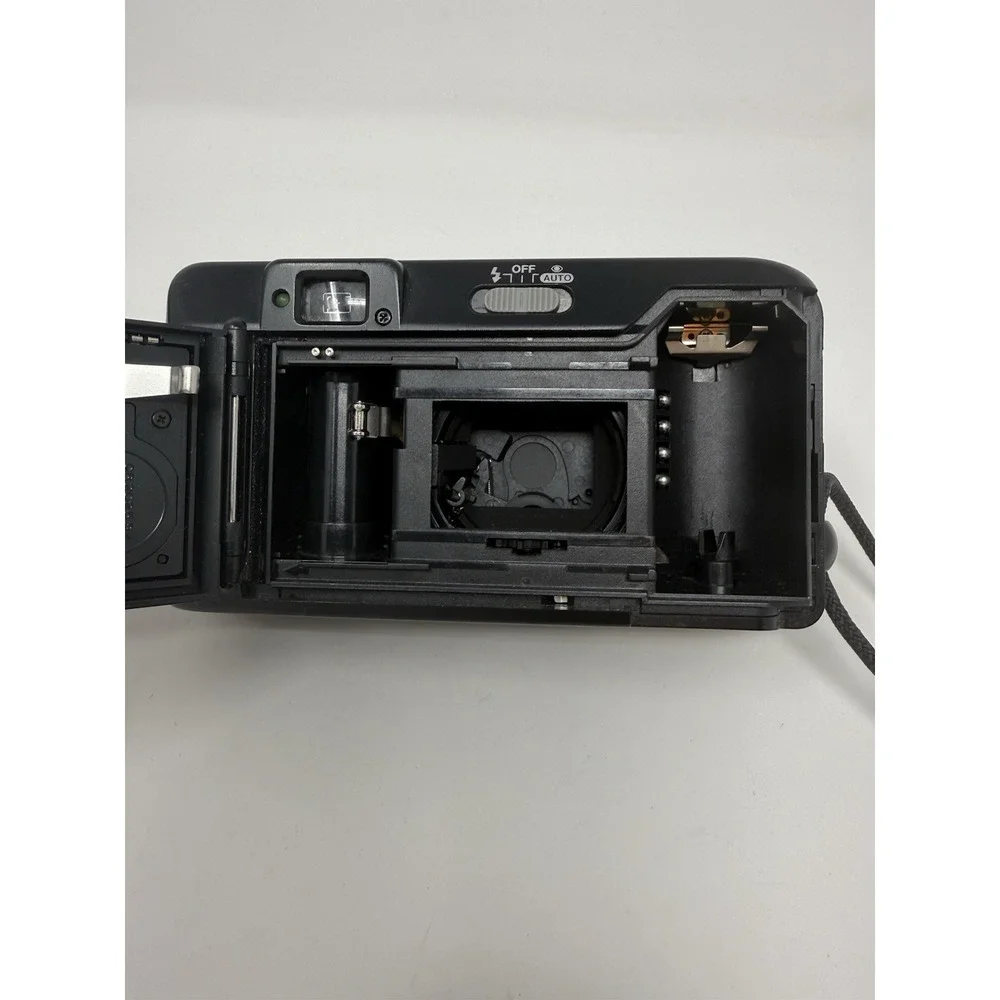 Canon Sure Shot Telemax Date 35mm Film Camera Tested Working New Battery & Case.